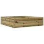 Pflanzgefäß aus imprägniertem Kiefernholz, 90 x 90 x 23 cm von , Töpfe und Pflanzgefäße - Ref: Foro24-847207, Preis: 76,71 €,...