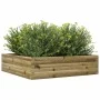 Pflanzgefäß aus imprägniertem Kiefernholz, 90 x 90 x 23 cm von , Töpfe und Pflanzgefäße - Ref: Foro24-847207, Preis: 76,71 €,...