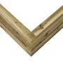 Pflanzgefäß aus imprägniertem Kiefernholz, 90 x 90 x 23 cm von , Töpfe und Pflanzgefäße - Ref: Foro24-847207, Preis: 76,71 €,...