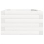 Solid white pine wood planter 90x40x23 cm by , Pots and planters - Ref: Foro24-847224, Price: 80,24 €, Discount: %