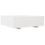 Jardinera de madera maciza de pino blanca 80x80x26,5 cm de , Maceteros y jardineras - Ref: Foro24-847309, Precio: 100,10 €, D...