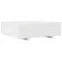 Jardinera de madera maciza de pino blanca 80x80x26,5 cm de , Maceteros y jardineras - Ref: Foro24-847309, Precio: 100,10 €, D...