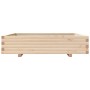 Solid pine wood planter 110x110x26.5 cm by , Pots and planters - Ref: Foro24-847323, Price: 120,25 €, Discount: %