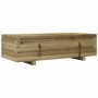 Impregnated pine wood planter 90x40x26.5 cm by , Pots and planters - Ref: Foro24-847337, Price: 89,43 €, Discount: %