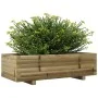 Impregnated pine wood planter 90x40x26.5 cm by , Pots and planters - Ref: Foro24-847337, Price: 88,04 €, Discount: %