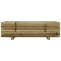 Impregnated pine wood planter 90x40x26.5 cm by , Pots and planters - Ref: Foro24-847337, Price: 89,43 €, Discount: %
