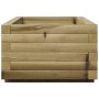 Impregnated pine wood planter 90x40x26.5 cm by , Pots and planters - Ref: Foro24-847337, Price: 89,43 €, Discount: %