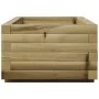 Impregnated pine wood planter 90x40x26.5 cm by , Pots and planters - Ref: Foro24-847337, Price: 88,04 €, Discount: %