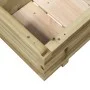 Impregnated pine wood planter 90x40x26.5 cm by , Pots and planters - Ref: Foro24-847337, Price: 88,04 €, Discount: %
