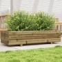 Impregnated pine wood planter 110x40x26.5 cm by , Pots and planters - Ref: Foro24-847342, Price: 106,32 €, Discount: %