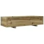 Pflanzgefäß aus imprägniertem Kiefernholz, 110 x 40 x 26,5 cm von , Töpfe und Pflanzgefäße - Ref: Foro24-847342, Preis: 105,0...