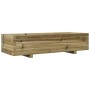 Pflanzgefäß aus imprägniertem Kiefernholz, 110 x 40 x 26,5 cm von , Töpfe und Pflanzgefäße - Ref: Foro24-847342, Preis: 106,3...