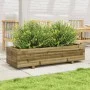 Impregnated pine wood planter 110x40x26.5 cm by , Pots and planters - Ref: Foro24-847342, Price: 105,00 €, Discount: %