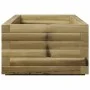 Pflanzgefäß aus imprägniertem Kiefernholz, 110 x 40 x 26,5 cm von , Töpfe und Pflanzgefäße - Ref: Foro24-847342, Preis: 105,0...
