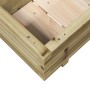Pflanzgefäß aus imprägniertem Kiefernholz, 110 x 40 x 26,5 cm von , Töpfe und Pflanzgefäße - Ref: Foro24-847342, Preis: 106,3...