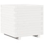 Jardinera madera maciza de pino blanco 50x50x49,5 cm de , Maceteros y jardineras - Ref: Foro24-847354, Precio: 106,78 €, Desc...