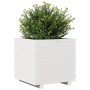 Jardinera madera maciza de pino blanco 50x50x49,5 cm de , Maceteros y jardineras - Ref: Foro24-847354, Precio: 106,78 €, Desc...