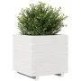 Solid white pine wood planter 50x50x49.5 cm by , Pots and planters - Ref: Foro24-847354, Price: 95,18 €, Discount: %
