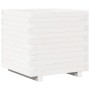 Jardinera madera maciza de pino blanco 50x50x49,5 cm de , Maceteros y jardineras - Ref: Foro24-847354, Precio: 106,78 €, Desc...