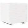 Solid white pine wood planter 50x50x49.5 cm by , Pots and planters - Ref: Foro24-847354, Price: 95,18 €, Discount: %