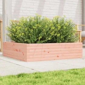 Jardinera de madera maciza Douglas 90x90x23 cm by , Pots and planters - Ref: Foro24-847206, Price: 93,46 €, Discount: %