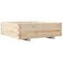 Jardinera de madera maciza de pino 80x80x26,5 cm by , Pots and planters - Ref: Foro24-847308, Price: 75,60 €, Discount: %