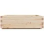 Jardinera de madera maciza de pino 80x80x26,5 cm by , Pots and planters - Ref: Foro24-847308, Price: 75,60 €, Discount: %