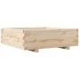 Jardinera de madera maciza de pino 80x80x26,5 cm by , Pots and planters - Ref: Foro24-847308, Price: 75,60 €, Discount: %