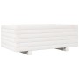 Jardinera de madera maciza de pino blanco 70x40x26,5 cm by , Pots and planters - Ref: Foro24-847329, Price: 69,64 €, Discount: %