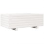 Jardinera de madera maciza de pino blanco 70x40x26,5 cm by , Pots and planters - Ref: Foro24-847329, Price: 69,64 €, Discount: %