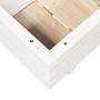 Massive Holzblumenkasten aus weißer Kiefer 70x40x26,5 cm von , Töpfe und Pflanzgefäße - Ref: Foro24-847329, Preis: 69,64 €, R...