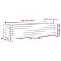 Jardinera de madera maciza Douglas 110x40x26,5 cm by , Pots and planters - Ref: Foro24-847341, Price: 104,31 €, Discount: %