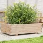 Jardinera de madera maciza de pino 90x60x26,5 cm by , Pots and planters - Ref: Foro24-847343, Price: 72,81 €, Discount: %