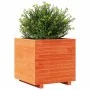 Jardinera madera maciza de pino marrón cera 50x50x49,5 cm by , Pots and planters - Ref: Foro24-847355, Price: 95,18 €, Discou...