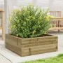 Jardinera de madera de pino impregnada 60x60x23 cm de , Maceteros y jardineras - Ref: Foro24-847192, Precio: 54,58 €, Descuen...
