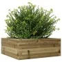 Jardinera de madera de pino impregnada 60x60x23 cm de , Maceteros y jardineras - Ref: Foro24-847192, Precio: 54,58 €, Descuen...