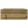 Jardinera de madera de pino impregnada 60x60x23 cm de , Maceteros y jardineras - Ref: Foro24-847192, Precio: 54,58 €, Descuen...