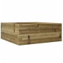 Jardinera de madera de pino impregnada 60x60x23 cm von , Töpfe und Pflanzgefäße - Ref: Foro24-847192, Preis: 55,15 €, Rabatt: %