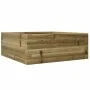 Jardinera de madera de pino impregnada 60x60x23 cm de , Maceteros y jardineras - Ref: Foro24-847192, Precio: 54,58 €, Descuen...