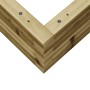 Jardinera de madera de pino impregnada 60x60x23 cm von , Töpfe und Pflanzgefäße - Ref: Foro24-847192, Preis: 55,15 €, Rabatt: %