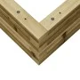 Jardinera de madera de pino impregnada 60x60x23 cm de , Maceteros y jardineras - Ref: Foro24-847192, Precio: 54,58 €, Descuen...