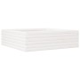 Jardinera de madera maciza de pino blanca 80x80x23 cm von , Töpfe und Pflanzgefäße - Ref: Foro24-847199, Preis: 77,62 €, Raba...