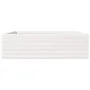 Jardinera de madera maciza de pino blanca 80x80x23 cm by , Pots and planters - Ref: Foro24-847199, Price: 76,76 €, Discount: %