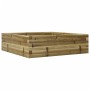 Jardinera de madera de pino impregnada 80x80x23 cm von , Töpfe und Pflanzgefäße - Ref: Foro24-847202, Preis: 70,39 €, Rabatt: %