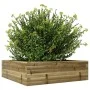Jardinera de madera de pino impregnada 80x80x23 cm von , Töpfe und Pflanzgefäße - Ref: Foro24-847202, Preis: 69,66 €, Rabatt: %