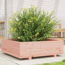 Jardinera de madera maciza Douglas 80x80x26,5 cm by , Pots and planters - Ref: Foro24-847311, Price: 88,58 €, Discount: %