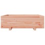 Jardinera de madera maciza Douglas 80x80x26,5 cm by , Pots and planters - Ref: Foro24-847311, Price: 89,82 €, Discount: %