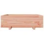 Jardinera de madera maciza Douglas 80x80x26,5 cm by , Pots and planters - Ref: Foro24-847311, Price: 88,58 €, Discount: %