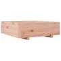 Jardinera de madera maciza Douglas 80x80x26,5 cm by , Pots and planters - Ref: Foro24-847311, Price: 88,58 €, Discount: %