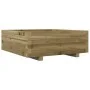 Jardinera de madera de pino impregnada 70x70x26,5 cm by , Pots and planters - Ref: Foro24-847307, Price: 79,47 €, Discount: %